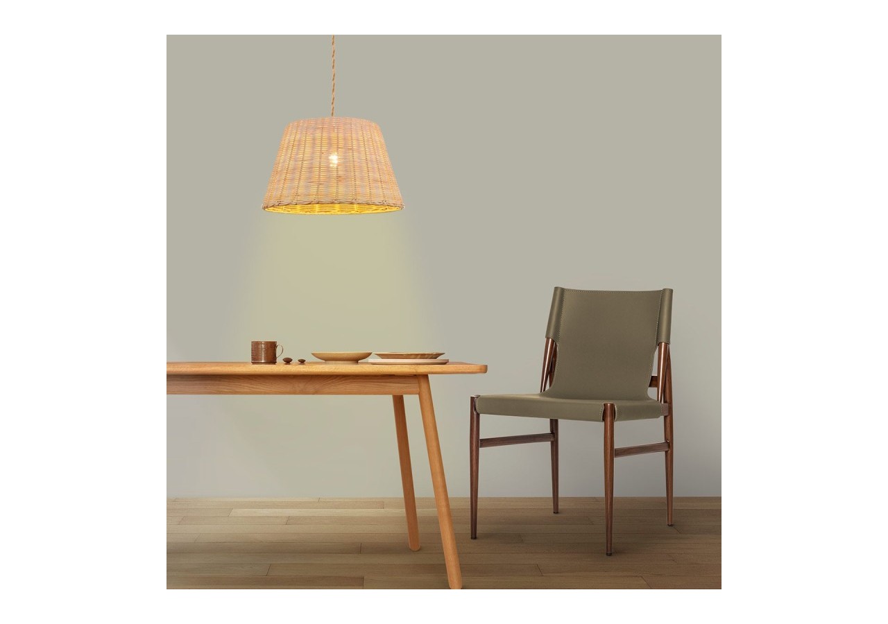 Suspension en osier "Hank" - K175-CU - Barcelona LED