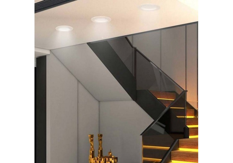 Spot LED encastrable 24W découpe diamètre 275mm - B1243-B-24W-BF - Barcelona LED 2