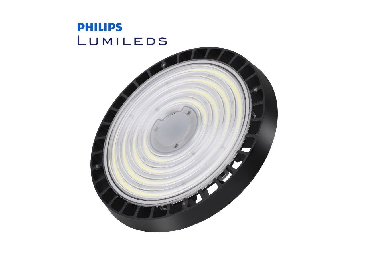 Suspension industrielle UFO 150W Driver LIFUD puce PHILIPS régulable 1-10V - B8138-150-3K - Barcelona LED
