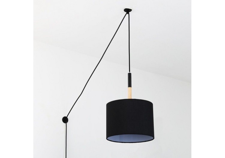 Lampe suspendue avec prise "Class" - LN1303-C-N - Barcelona LED 2