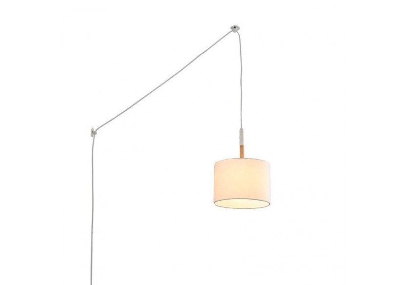 Lampe suspendue avec prise "Class" - LN1303-C-B - Barcelona LED