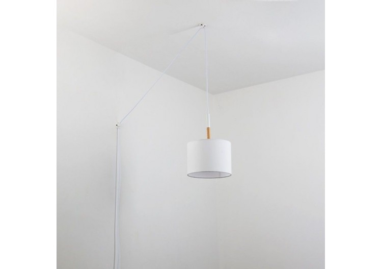 Lampe suspendue avec prise "Class" - LN1303-C-B - Barcelona LED 2