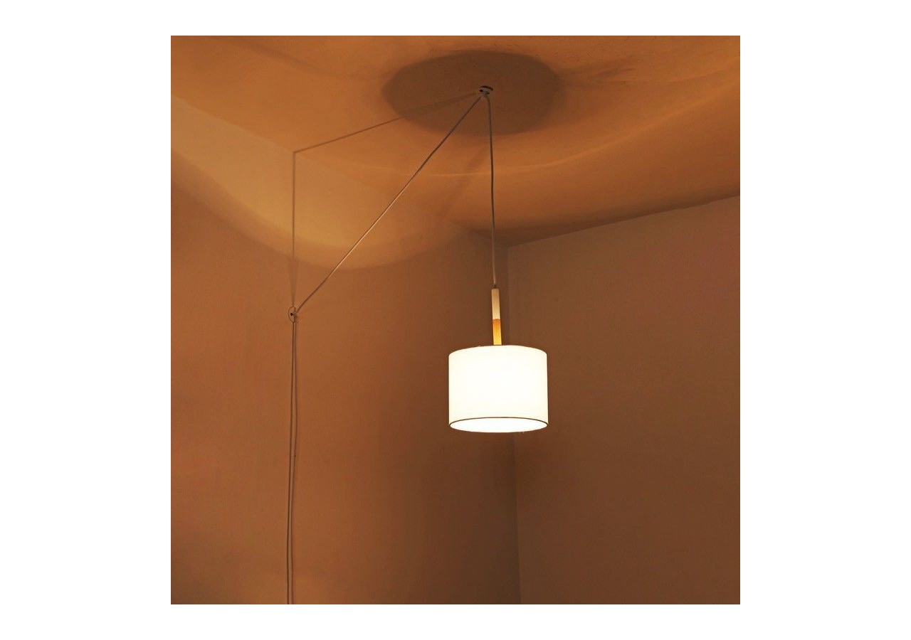 Lampe suspendue avec prise "Class" - LN1303-C-B - Barcelona LED