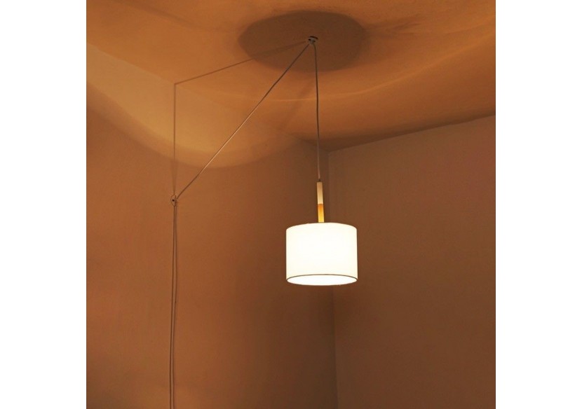 Lampe suspendue avec prise "Class" - LN1303-C-B - Barcelona LED