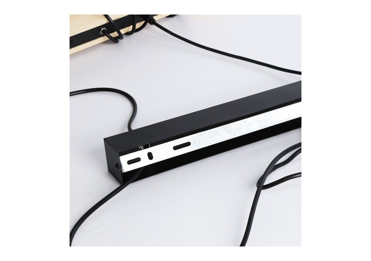 Suspension vintage en bois "Otto" - 4 x E27 - LM131-N - Barcelona LED