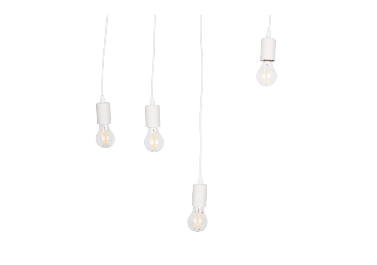 Suspension vintage en bois "Otto" - 4 x E27 - LM131-B - Barcelona LED