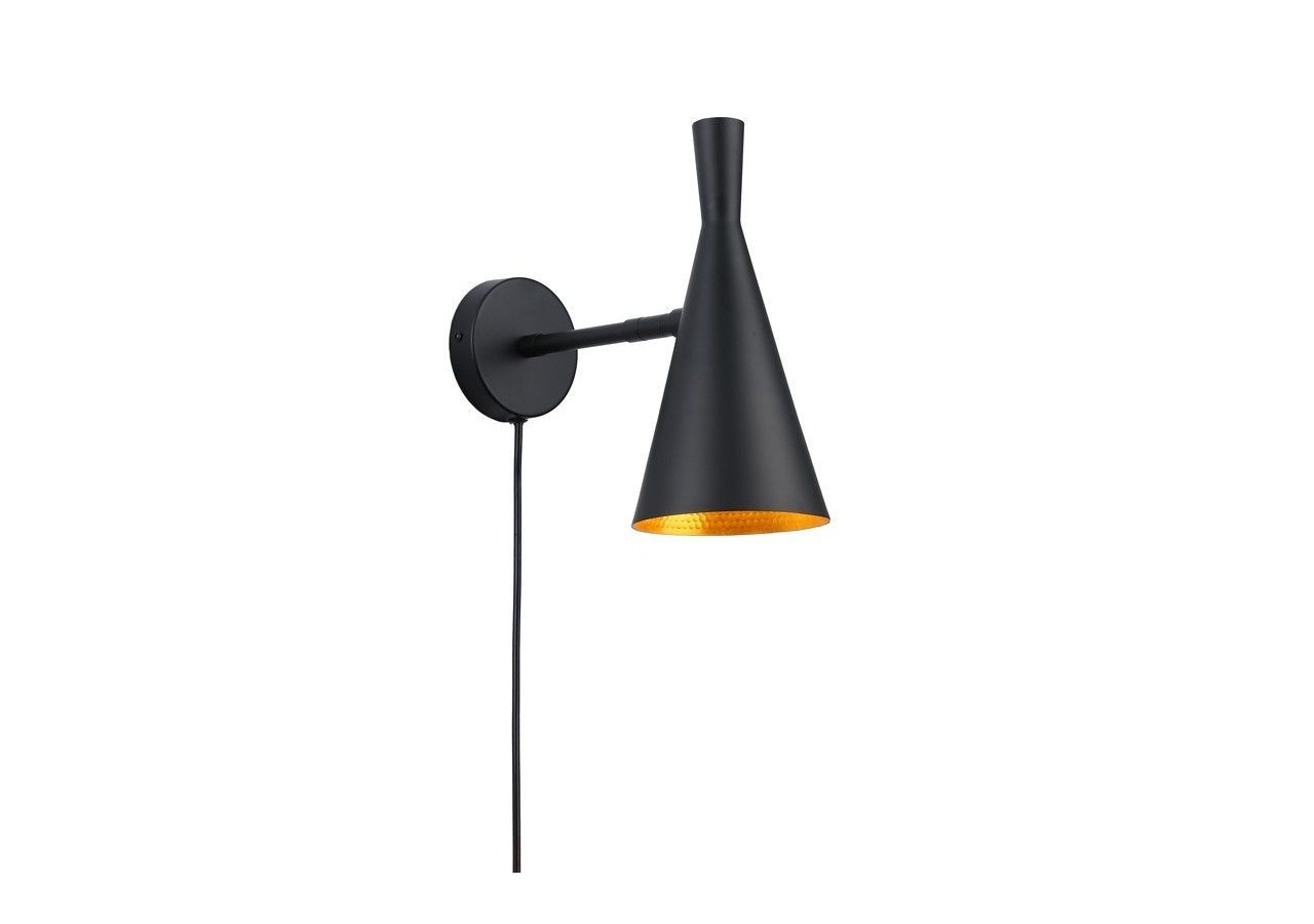 Applique murale scandinave orientable avec interrupteur et prise - L3033-N-EU - Barcelona LED