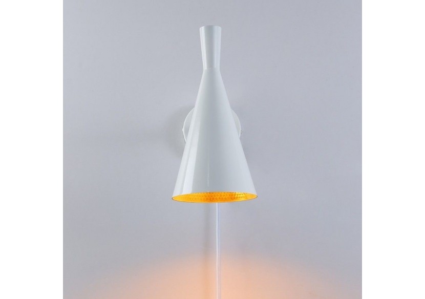 Applique murale scandinave orientable avec interrupteur et prise - L3033-B-EU - Barcelona LED