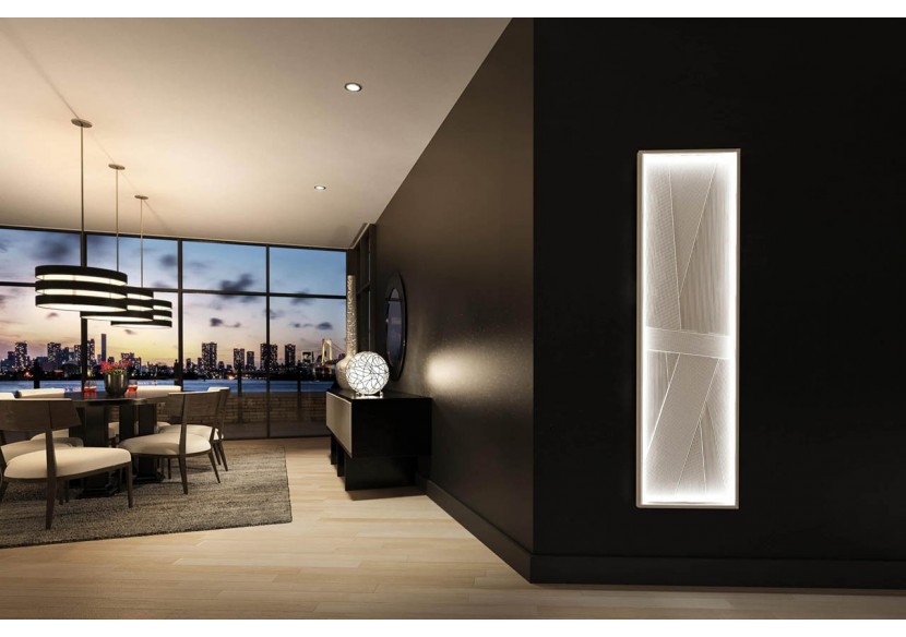 Radiateur roc plissé - Ciner : Confort'Mat