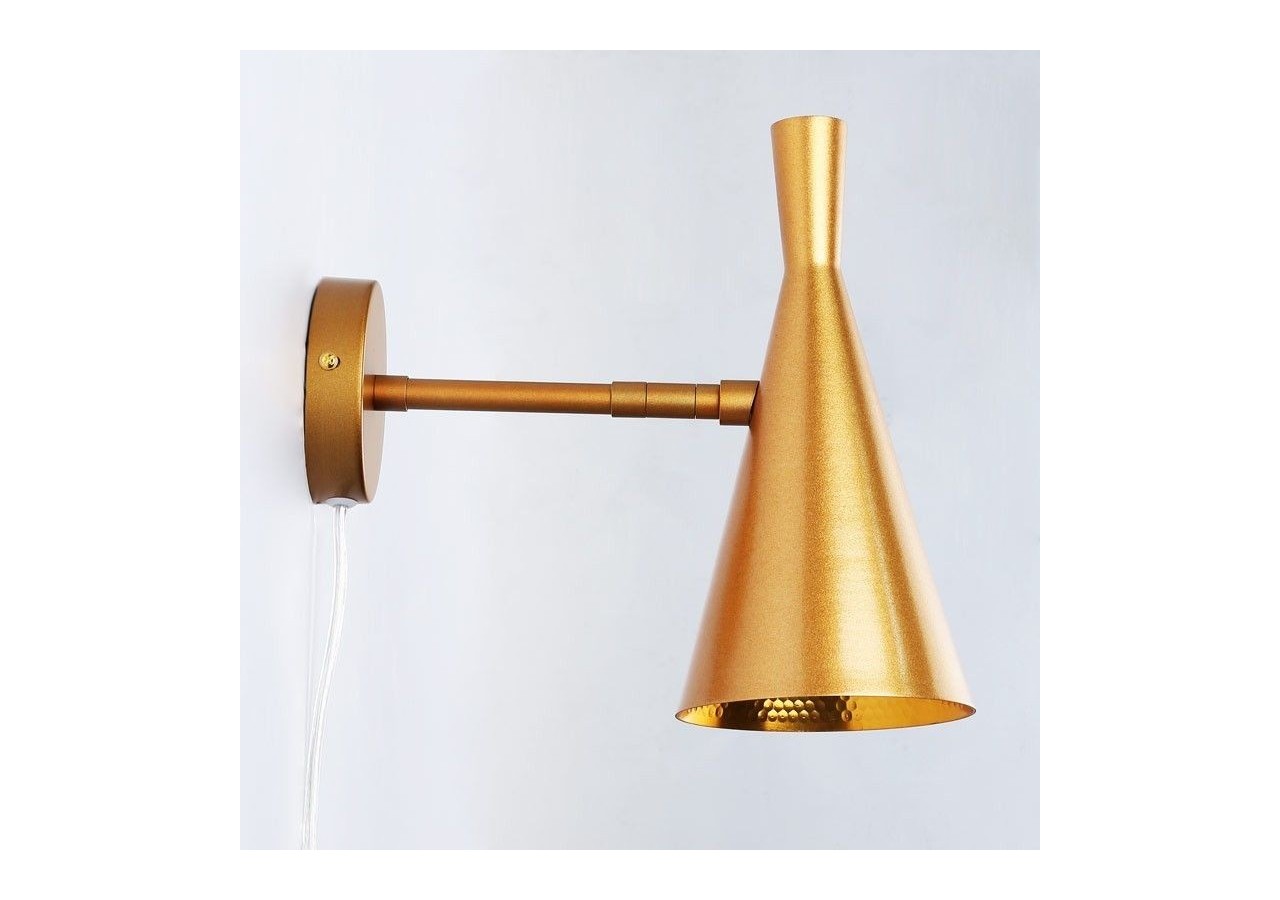 Applique murale scandinave orientable avec interrupteur et prise - L3033-DO-EU - Barcelona LED