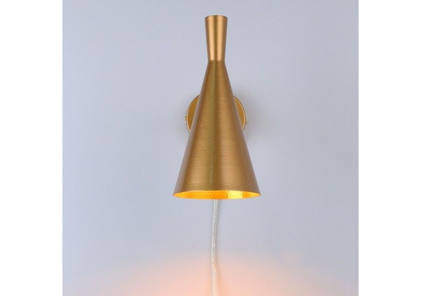 Applique murale scandinave orientable avec interrupteur et prise - L3033-DO-EU - Barcelona LED