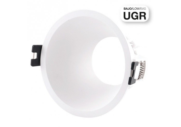 Support encastrable fixe diamètre 93mm avec UGR bas - B987-R-B - Barcelona LED