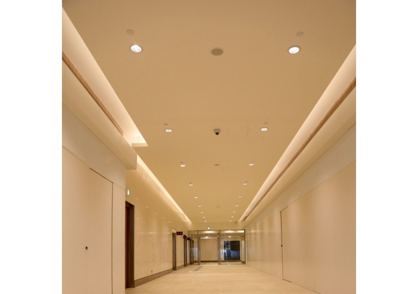 Support encastrable fixe diamètre 93mm avec UGR bas - B987-R-B - Barcelona LED