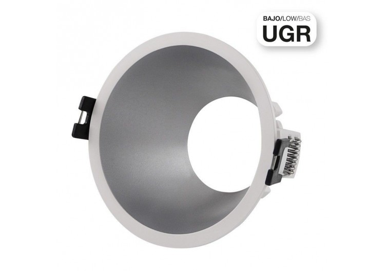 Support encastrable fixe diamètre 93mm avec UGR bas - B987-R-P - Barcelona LED