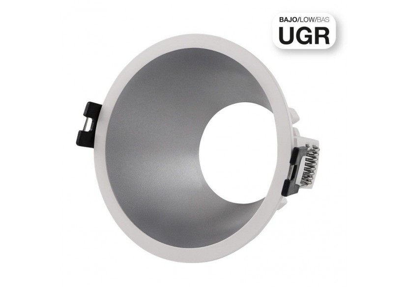 Support encastrable fixe diamètre 93mm avec UGR bas - B987-R-P - Barcelona LED Support encastrable fixe diamètre 93mm avec UGR bas - B987-R-P - Barcelona LED