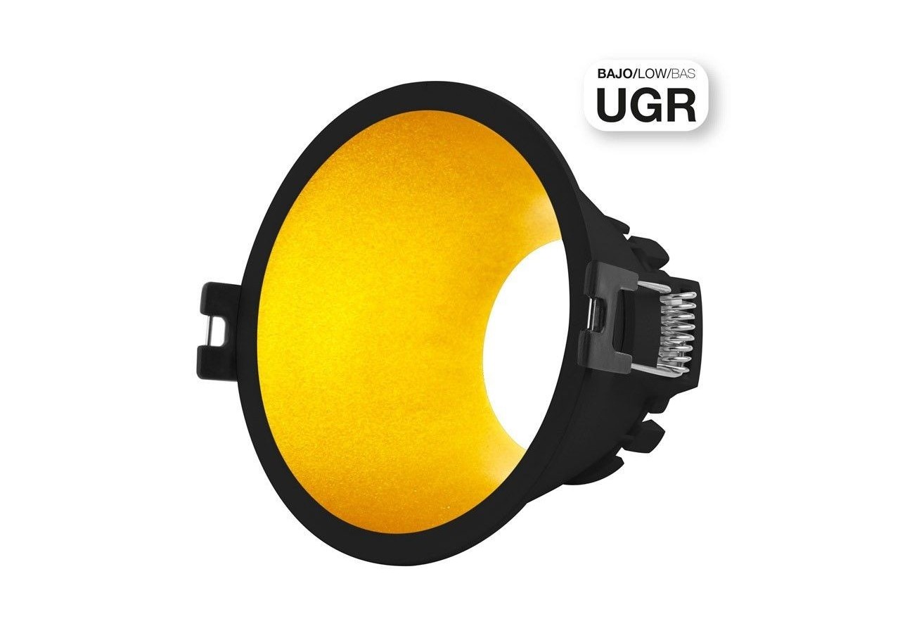 Support encastrable fixe diamètre 93mm avec UGR bas - B987-R-D - Barcelona LED