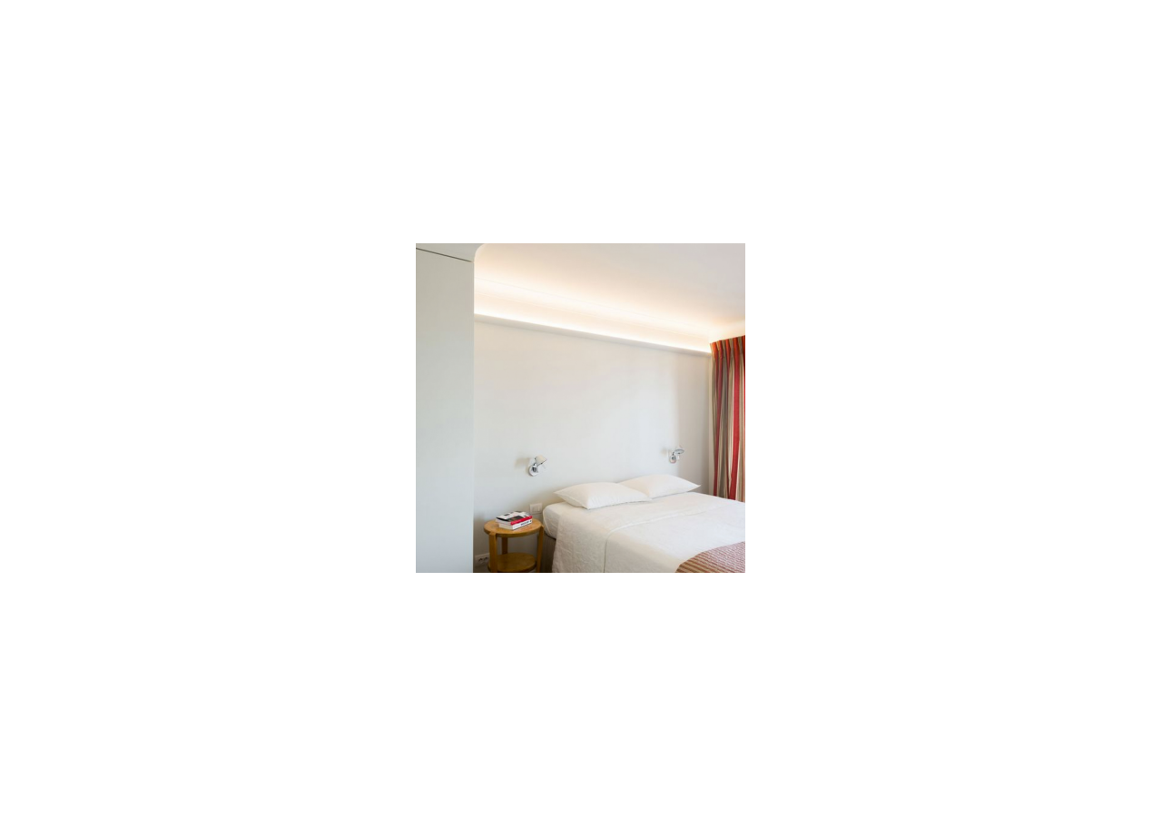 Profilé en aluminium pour ruban LED 23.5x57.8mm (2m) - BPERFALP188-B - Barcelona LED