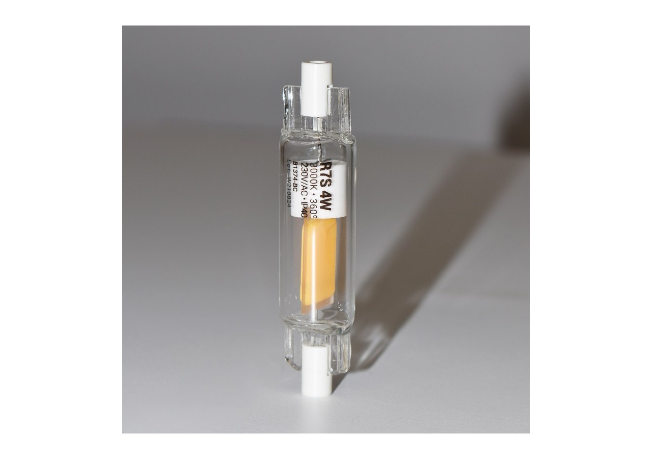 Ampoule LED R7S 78mm - 600lm - COB - 4W - B1374-BC - Barcelona LED