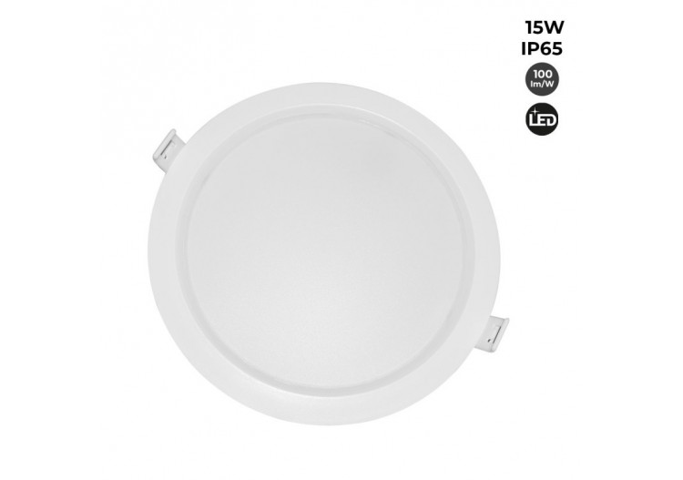 Spot LED encastrable étanche - IP65 - 15W - Coupe diamètre 145-160mm - B1221-BF - Barcelona LED