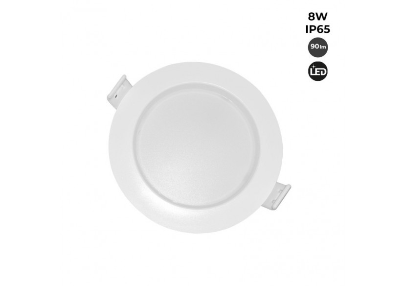 Spot LED encastrable étanche - IP65 - 8W - Coupe diamètre 80-95mm - B1220-BC - Barcelona LED Spot LED encastrable étanche - IP65 - 8W - Coupe diamètre 80-95mm - B1220-BC - Barcelona LED