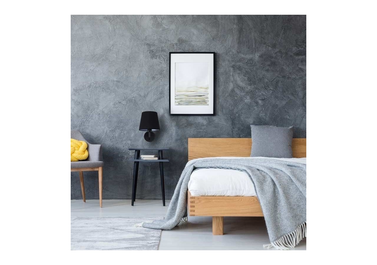Applique murale avec abat-jour et interrupteur Classic "RIGA" - E27 - L3024-N - Barcelona LED