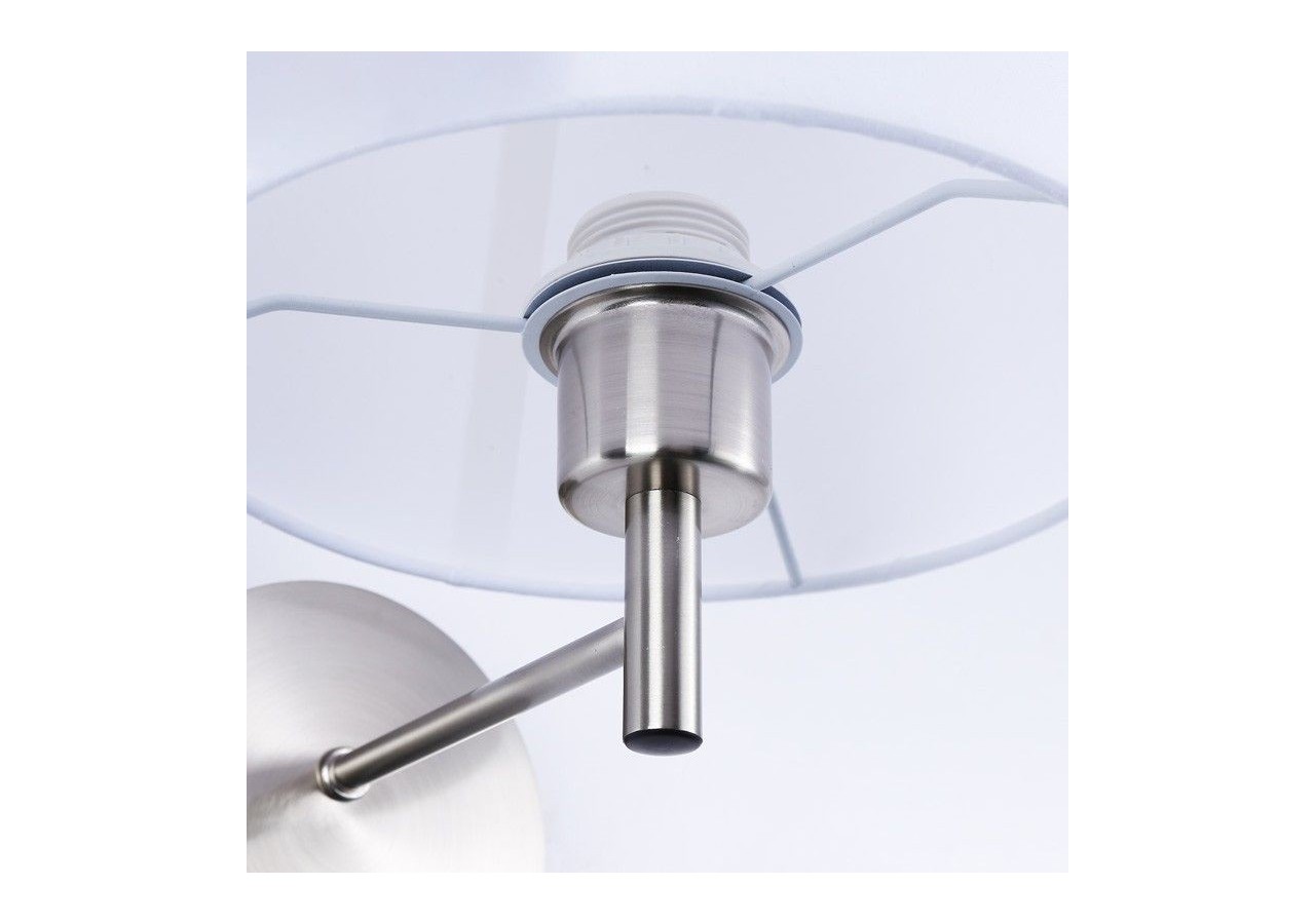 Applique murale avec abat-jour et interrupteur Classic "RIGA" - E27 - L3024-BS - Barcelona LED