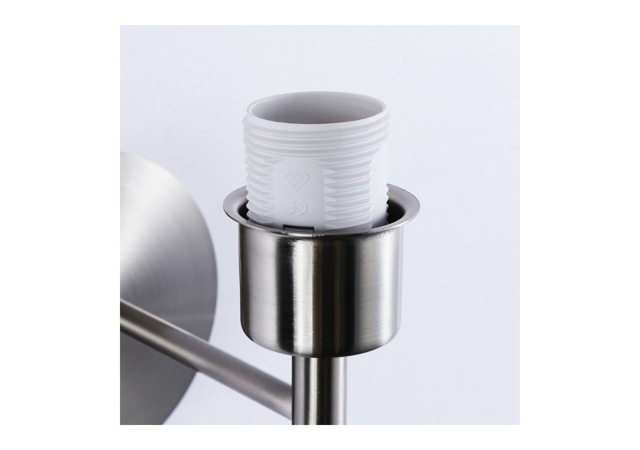 Applique murale avec abat-jour et interrupteur Classic "RIGA" - E27 - L3024-BS - Barcelona LED