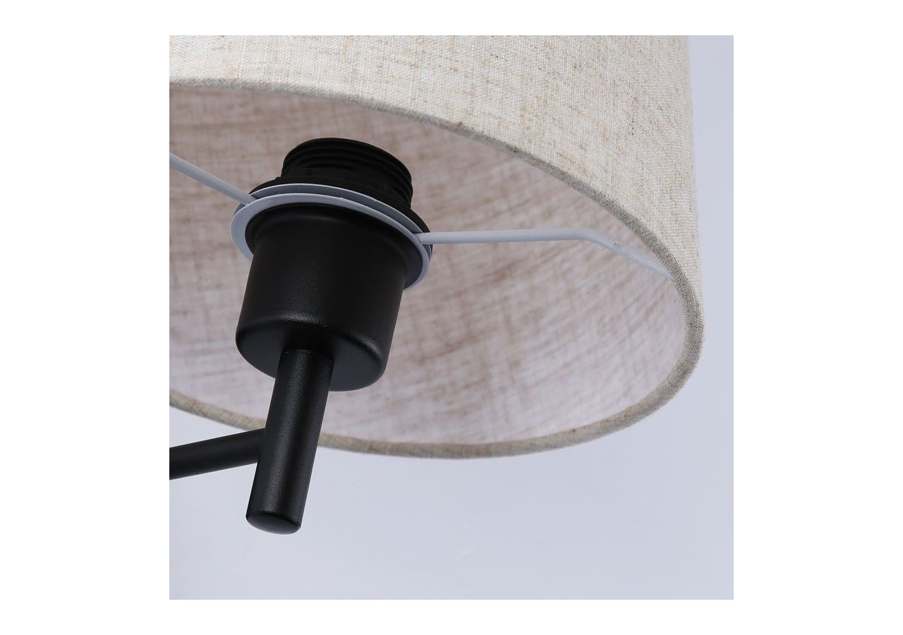 Applique murale avec abat-jour et interrupteur Classic "RIGA" - E27 - L3024-M - Barcelona LED