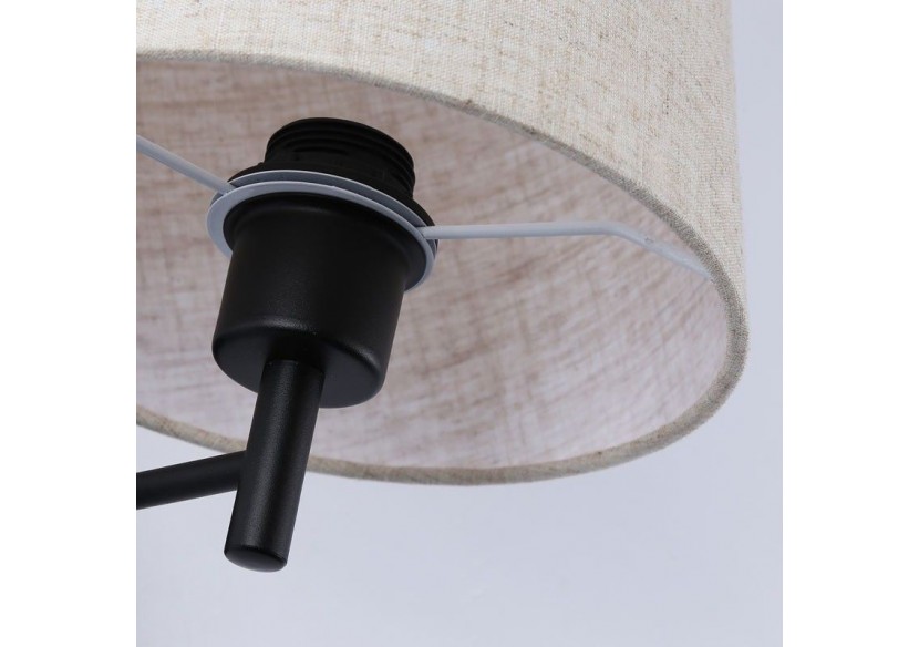 Applique murale avec abat-jour et interrupteur Classic "RIGA" - E27 - L3024-M - Barcelona LED