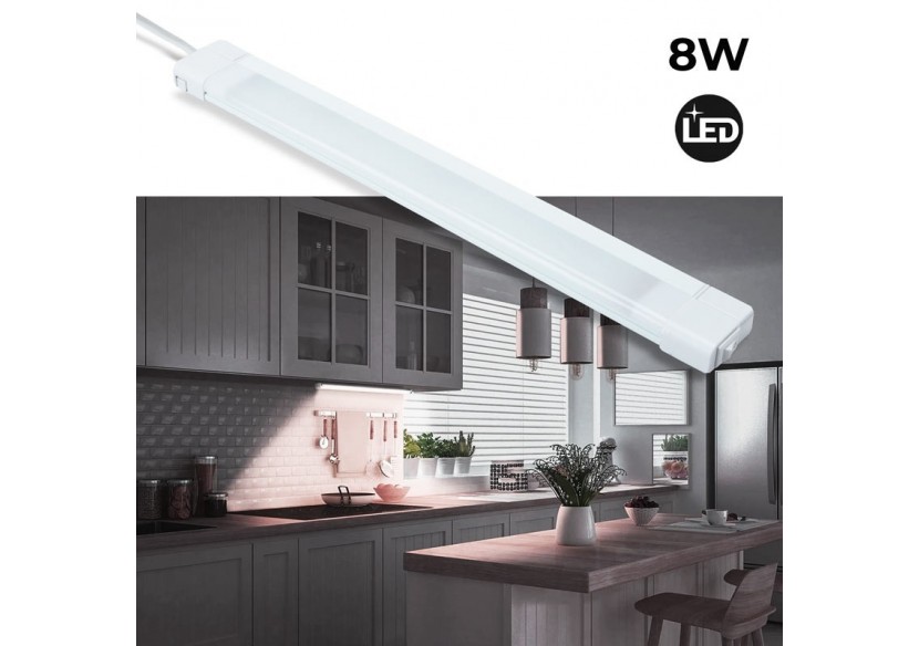 Eclairage plan de travail cuisine et sous meubles 8W - LE214-BN - Barcelona LED