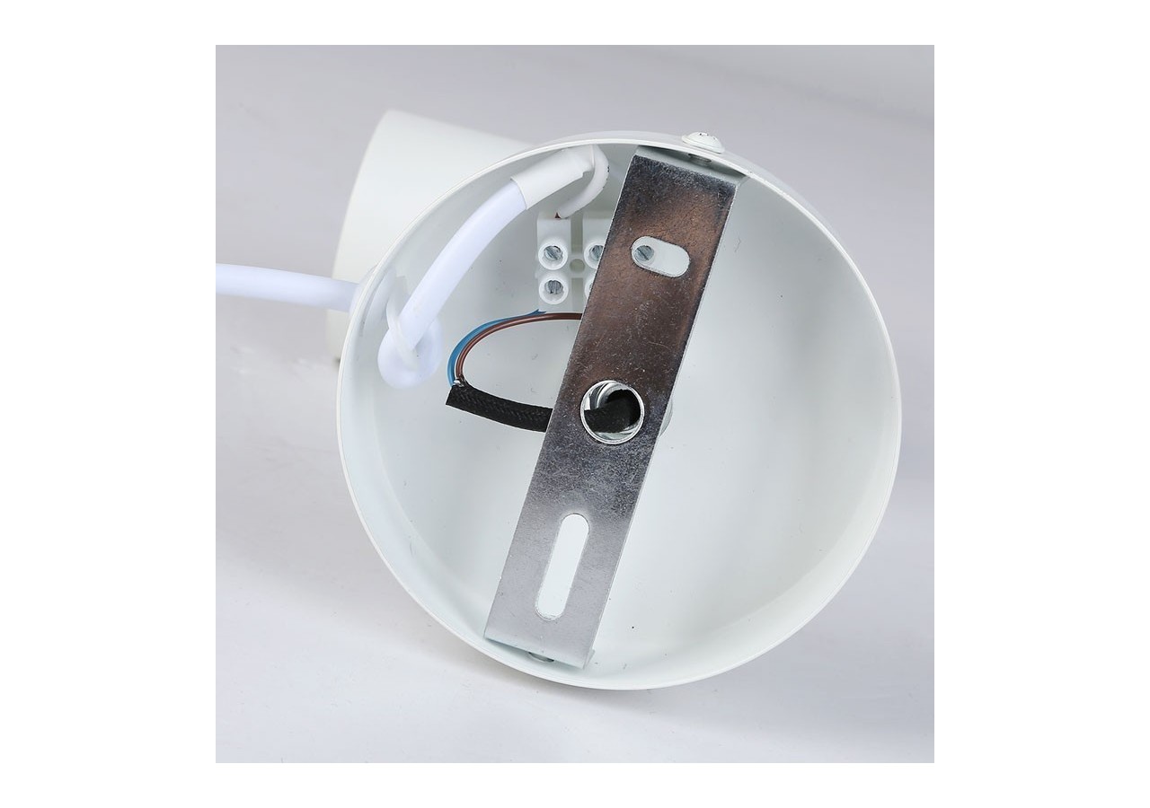 Applique murale d'intérieur orientable "Ben" avec câble et prise - E27 - L3065-EU-B - Barcelona LED