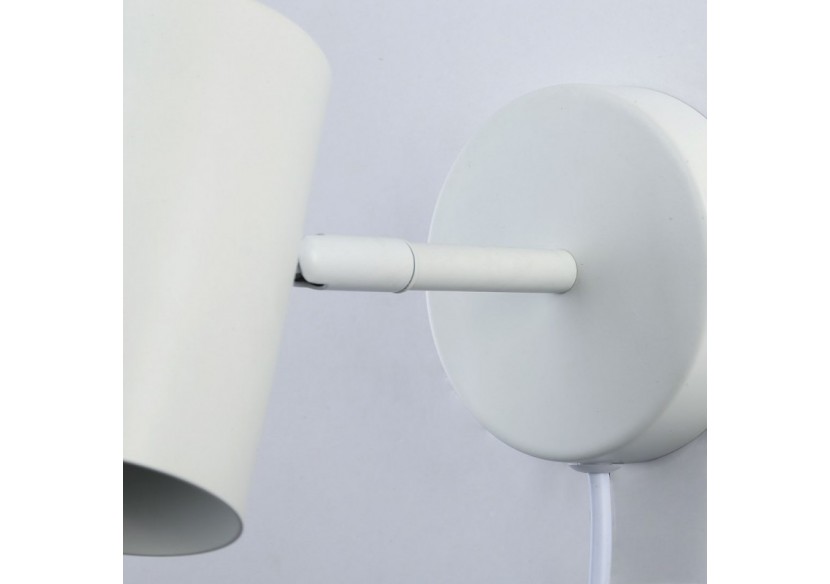 Applique murale d'intérieur orientable "Ben" avec câble et prise - E27 - L3065-EU-B - Barcelona LED Applique murale d'intérieur orientable "Ben" avec câble et prise - E27 - L3065-EU-B - Barcelona LED
