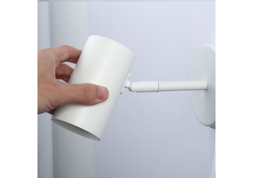 Applique murale d'intérieur orientable "Ben" avec câble et prise - E27 - L3065-EU-B - Barcelona LED Applique murale d'intérieur orientable "Ben" avec câble et prise - E27 - L3065-EU-B - Barcelona LED