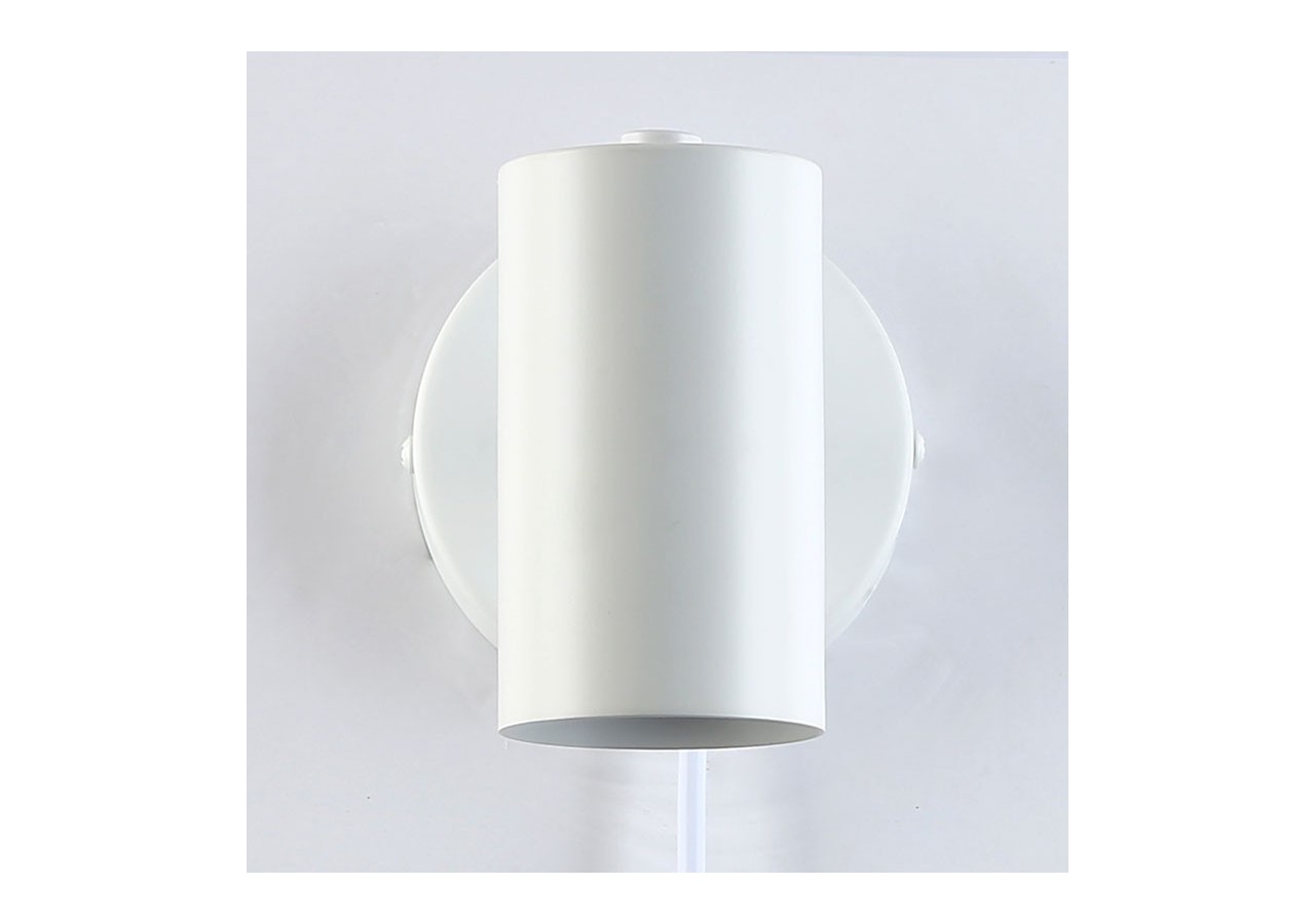 Applique murale d'intérieur orientable "Ben" avec câble et prise - E27 - L3065-EU-B - Barcelona LED