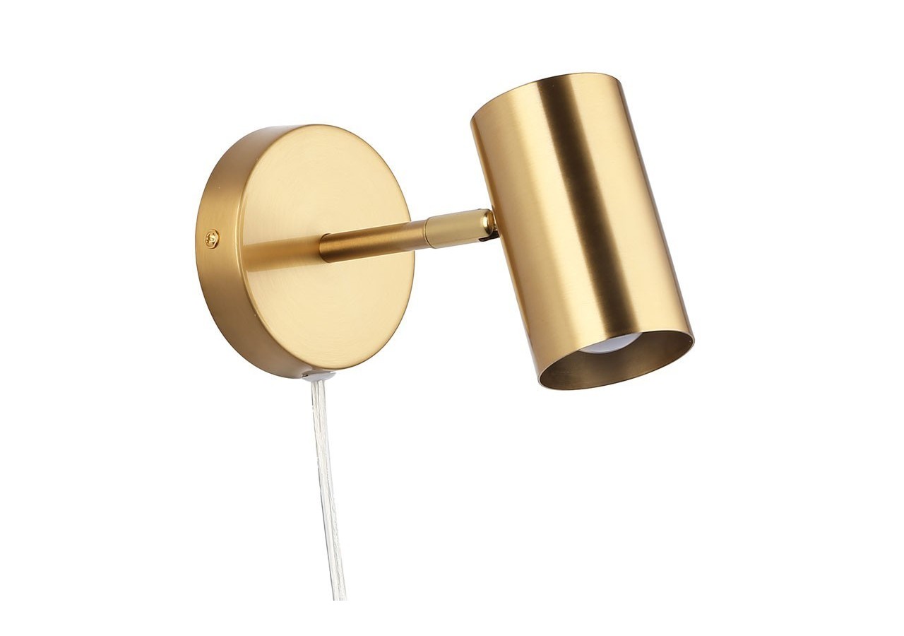 Applique murale d'intérieur orientable "Ben" avec câble et prise - E27 - L3065-EU-DO - Barcelona LED