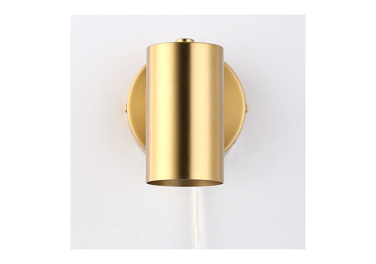 Applique murale d'intérieur orientable "Ben" avec câble et prise - E27 - L3065-EU-DO - Barcelona LED