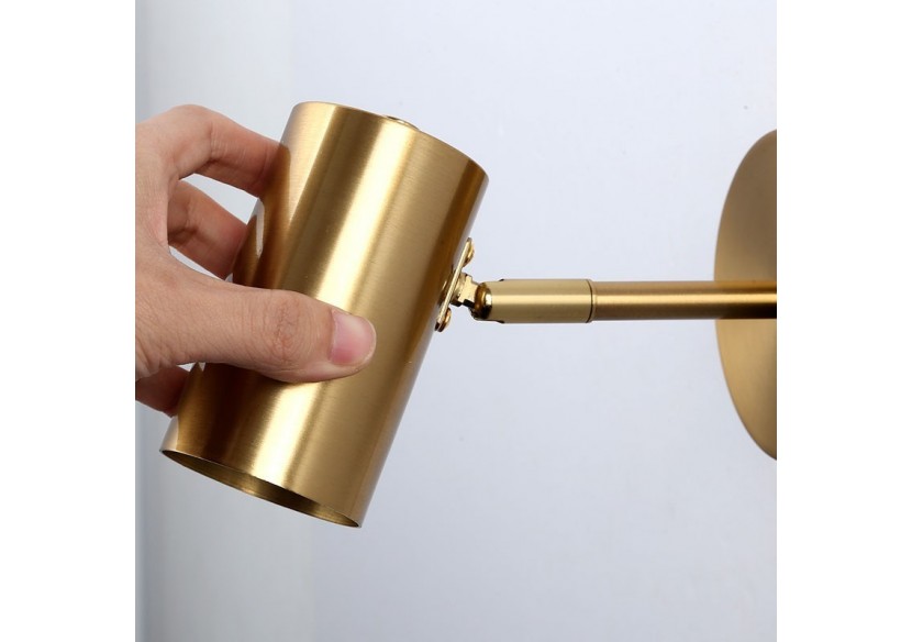 Applique murale d'intérieur orientable "Ben" avec câble et prise - E27 - L3065-EU-DO - Barcelona LED