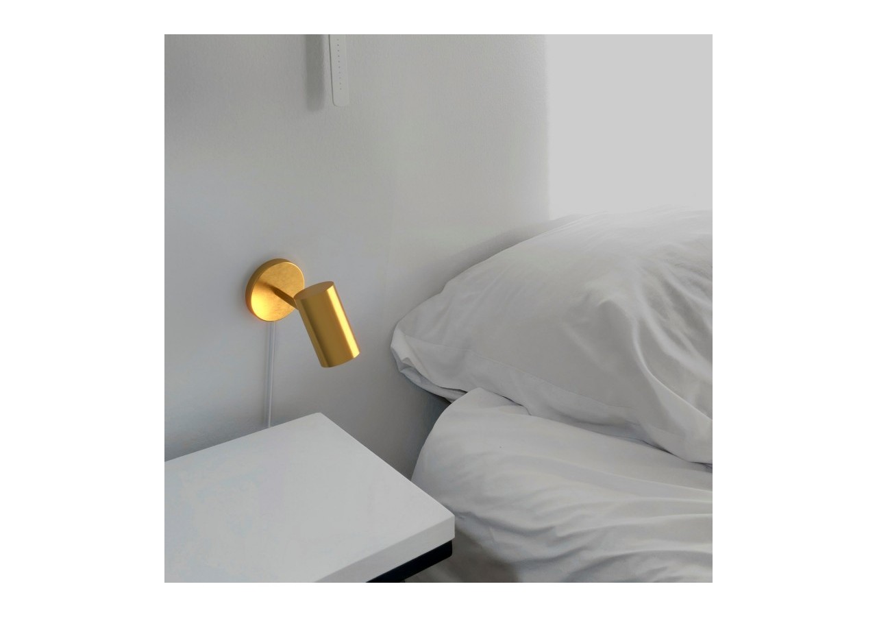 Applique murale d'intérieur orientable "Ben" avec câble et prise - E27 - L3065-EU-DO - Barcelona LED