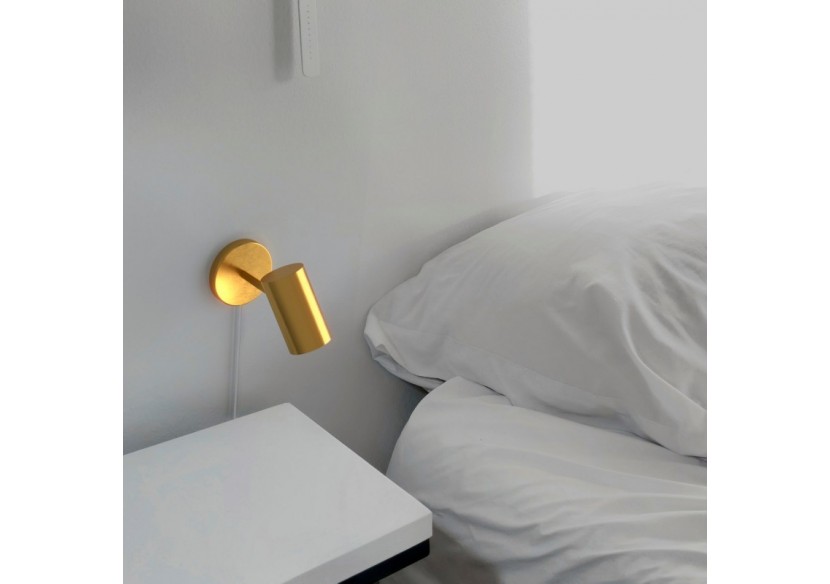 Applique murale d'intérieur orientable "Ben" avec câble et prise - E27 - L3065-EU-DO - Barcelona LED