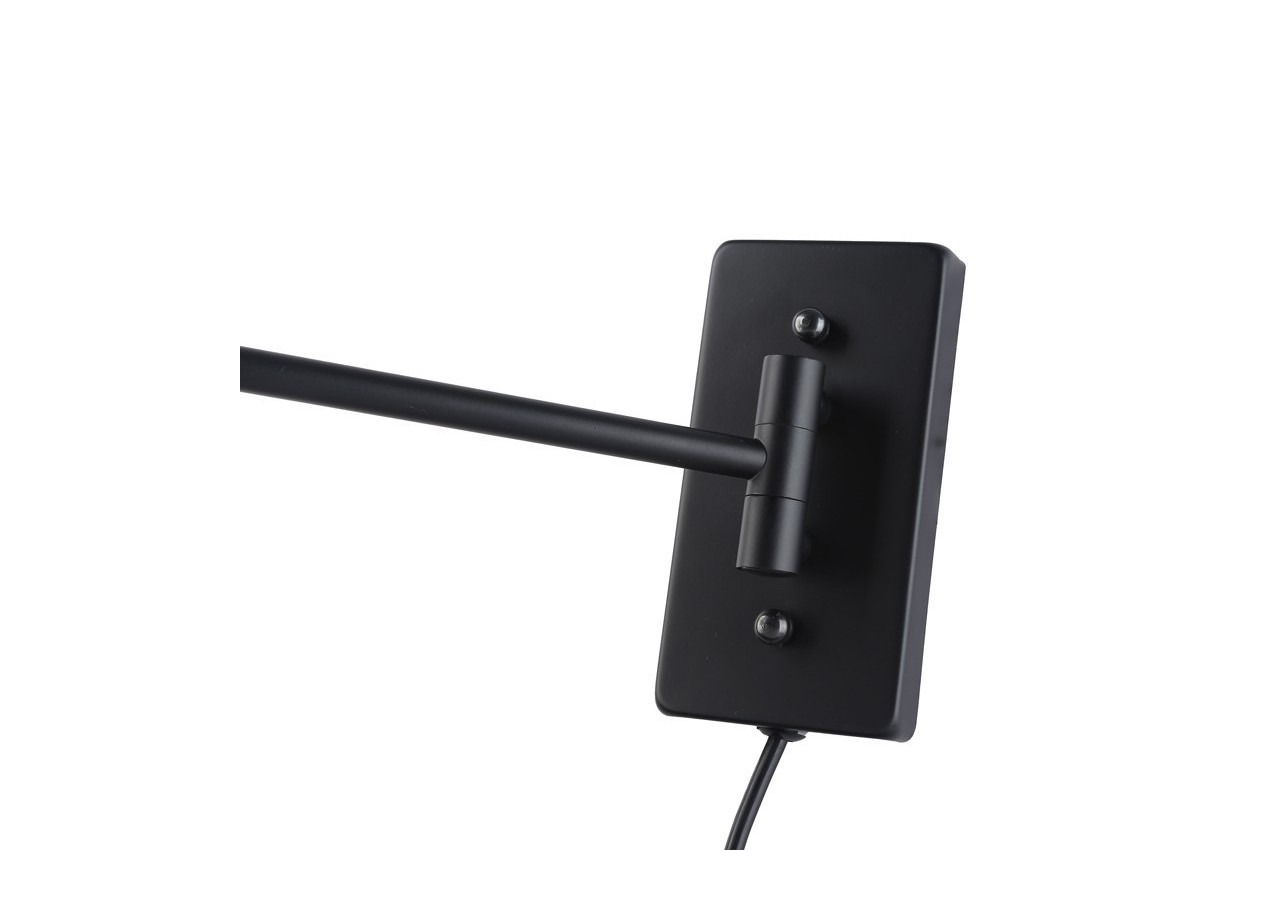 Applique murale avec bras articulé et prise "Clark" - E27 - L3066-EU-N - Barcelona LED