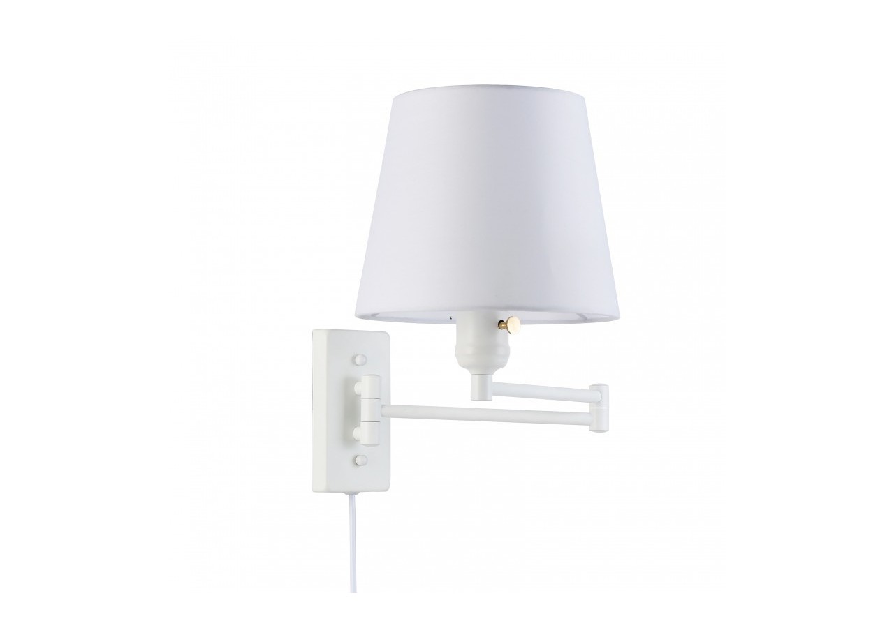 Applique murale avec bras articulé et prise "Clark" - E27 - L3066-EU-B - Barcelona LED