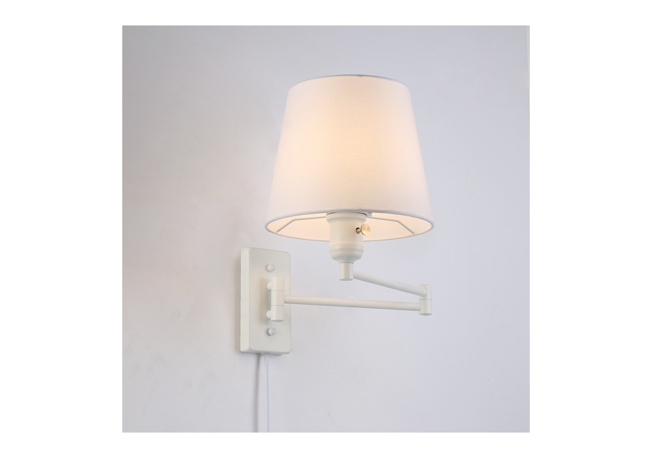 Applique murale avec bras articulé et prise "Clark" - E27 - L3066-EU-B - Barcelona LED