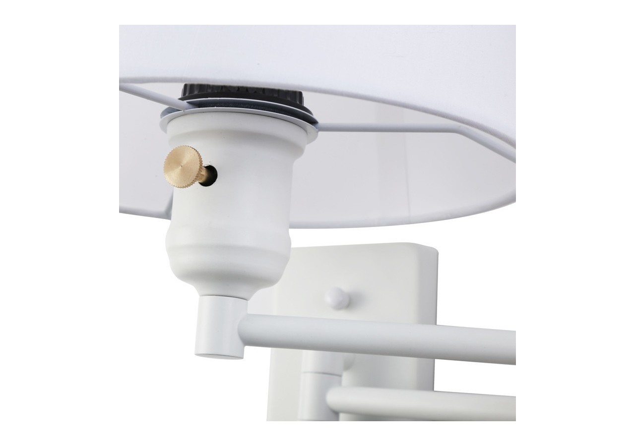 Applique murale avec bras articulé et prise "Clark" - E27 - L3066-EU-B - Barcelona LED