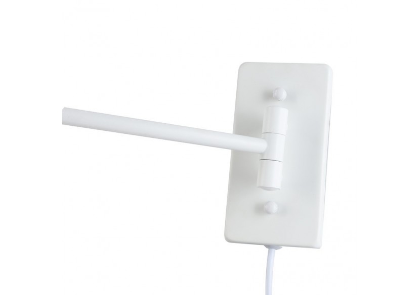 Applique murale avec bras articulé et prise "Clark" - E27 - L3066-EU-B - Barcelona LED Applique murale avec bras articulé et prise "Clark" - E27 - L3066-EU-B - Barcelona LED