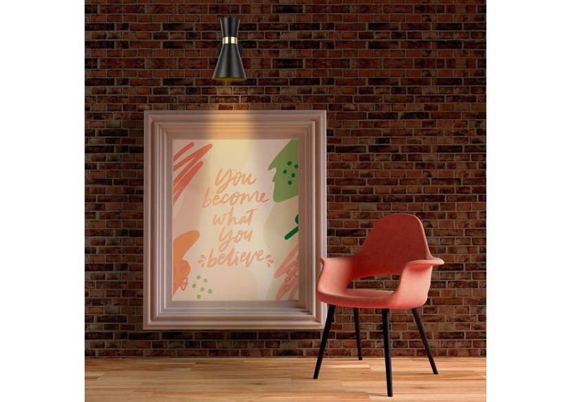 Applique murale de style scandinave "Melissa" 29x25cm - LN3009-ND - Barcelona LED