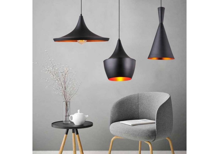 Lot de suspensions scandinaves "Solvang - Helga - Kolding" - LN-3000K-N - Barcelona LED Lot de suspensions scandinaves "Solvang - Helga - Kolding" - LN-3000K-N - Barcelona LED