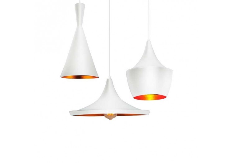 Lot de suspensions scandinaves "Solvang - Helga - Kolding" - LN-3000K-B - Barcelona LED
