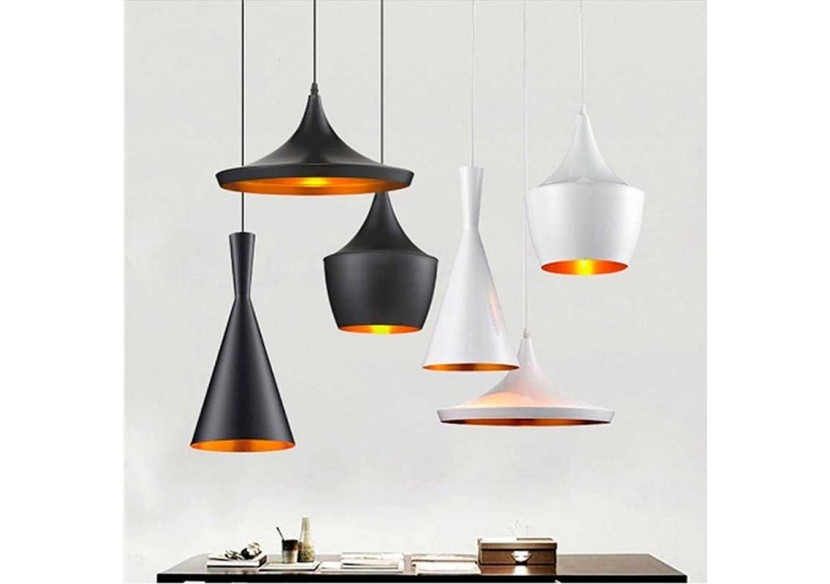 Lot de suspensions scandinaves "Solvang - Helga - Kolding" - LN-3000K-B - Barcelona LED