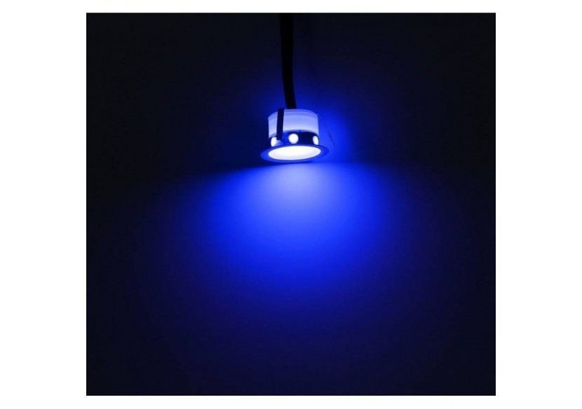 Kit 6 spots LED encastrés au sol 0,3W 12V-DC IP67 - BA50004-AZ - Barcelona LED