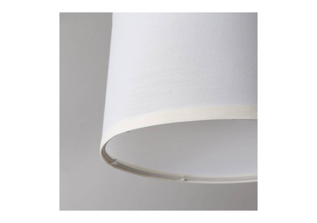 Suspension avec câble et abat-jour en tissu "KIM". - L3060-C-B - Barcelona LED